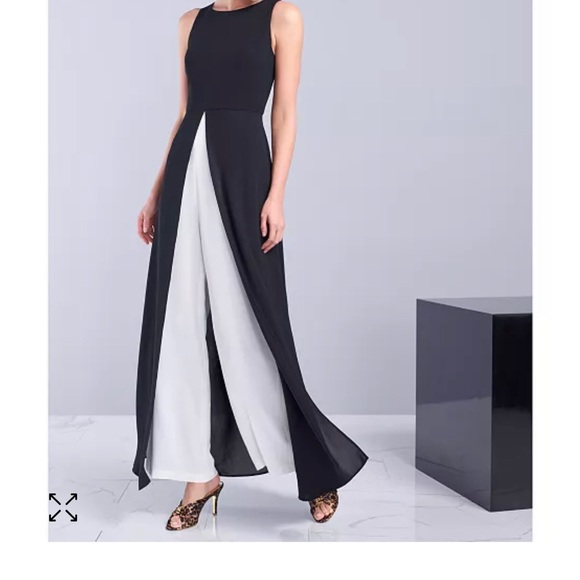 Beautiful jumpsuit, elegant….. size M- L ……..excellent condition….like new. - Picture 14 of 15